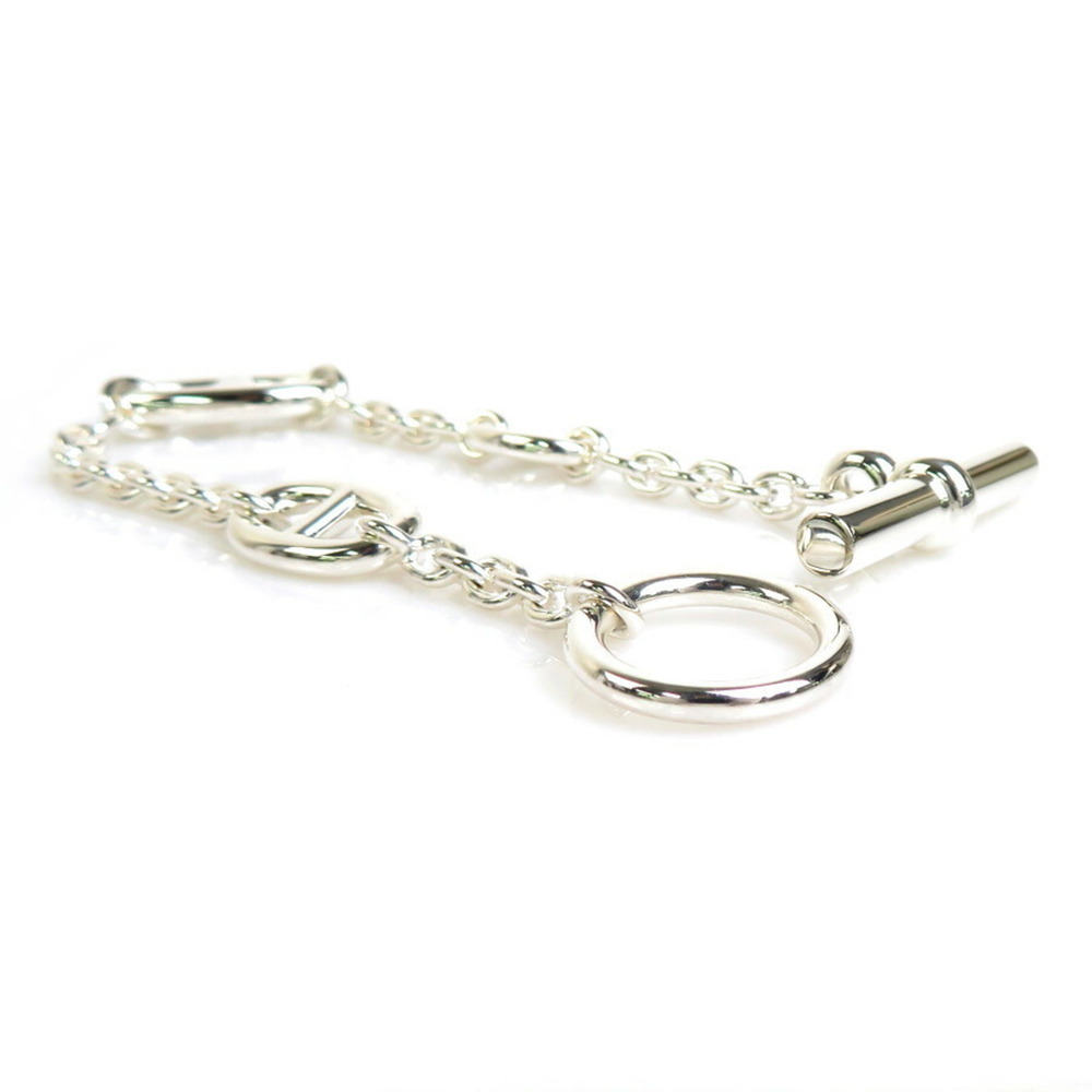 Hermes HERMES Bracelet Chaine d'Ancle Farandole Silver 925 Women's - Picture 3 of 5